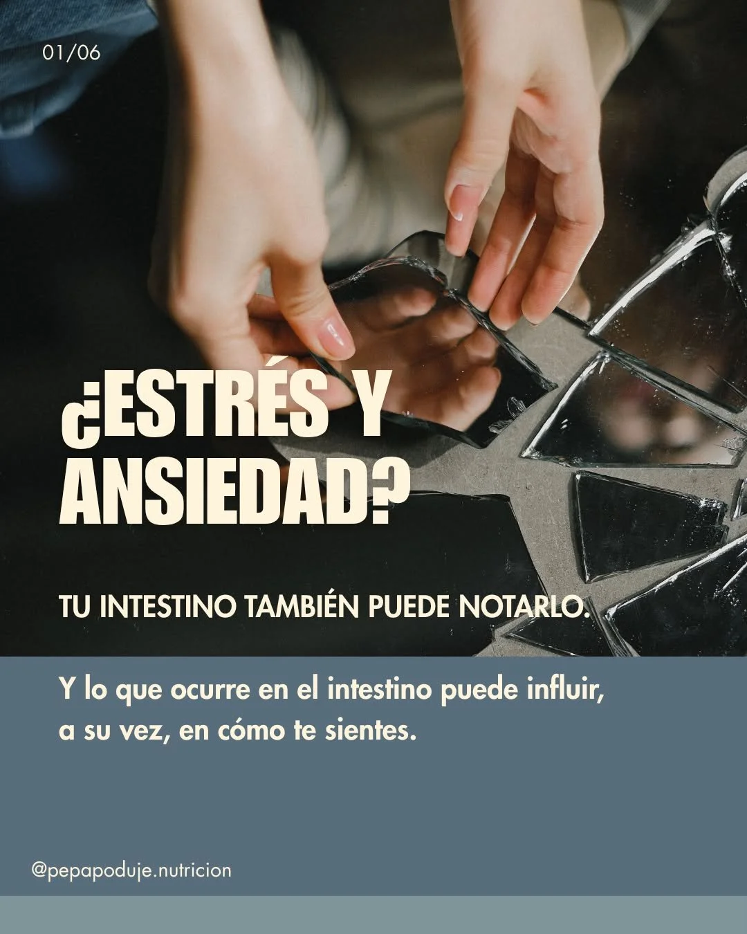LA ANSIEDAD PUEDE AFECTAR A TU INTESTINO. 
Y TU INTESTINO TAMBI&Eacute;N SE COMUNICA CON TU CEREBRO.

El estr&eacute;s y la salud digestiva est&aacute;n m&aacute;s conectados de lo que pensamos.

Cuando el estr&eacute;s se mantiene, puede alterar el 