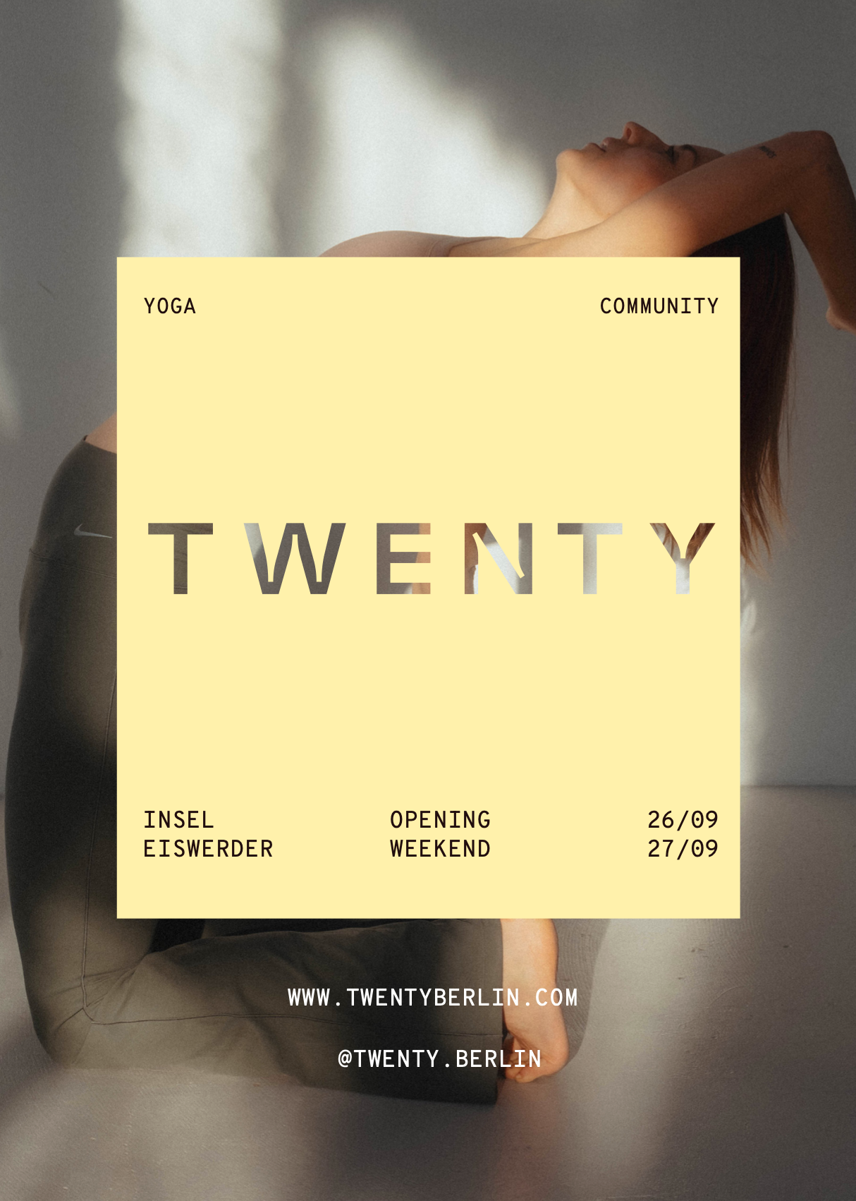 Opening Event Yogastudio - TWENTY Berlin  