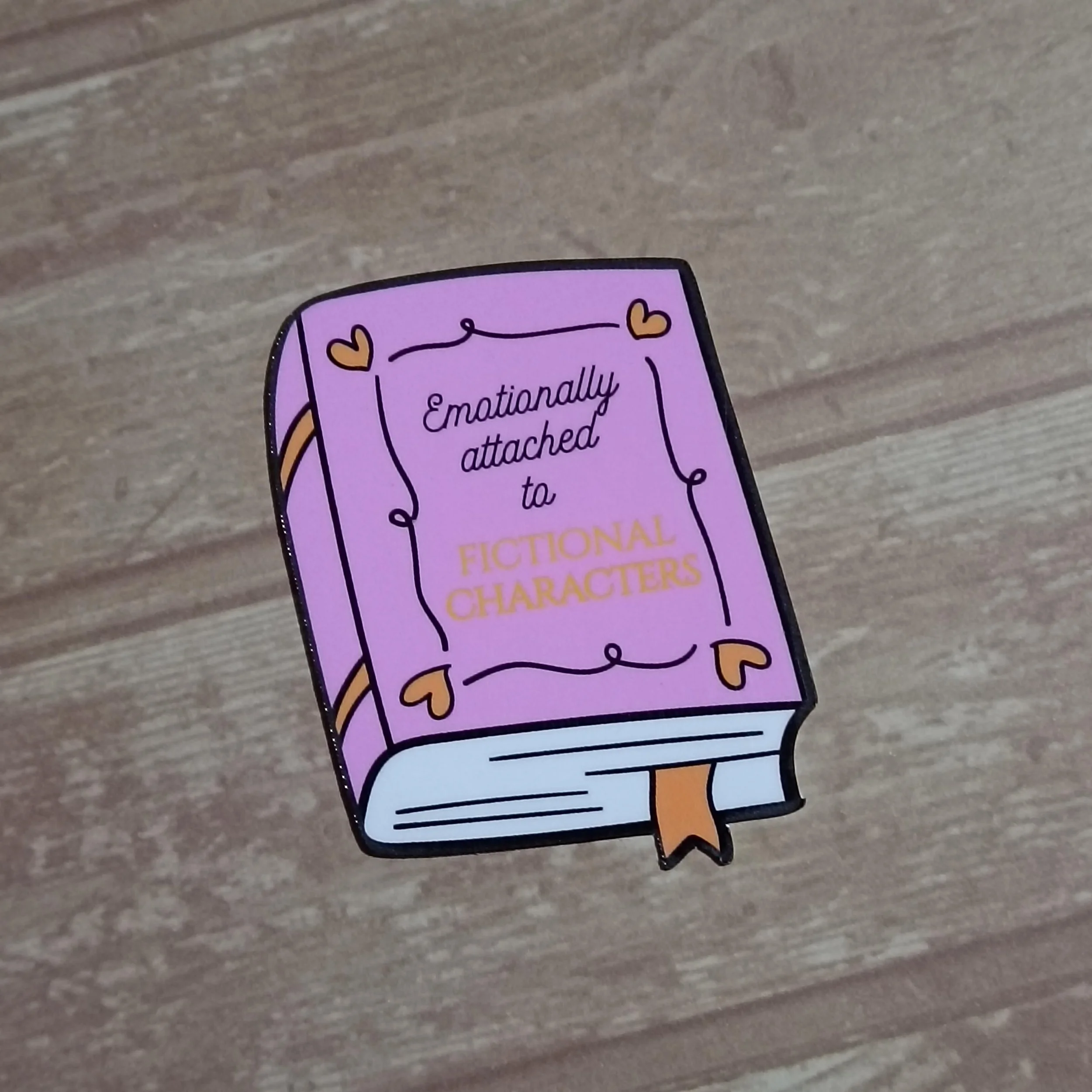 Emotionally Attached to Fictional Characters - Sticker