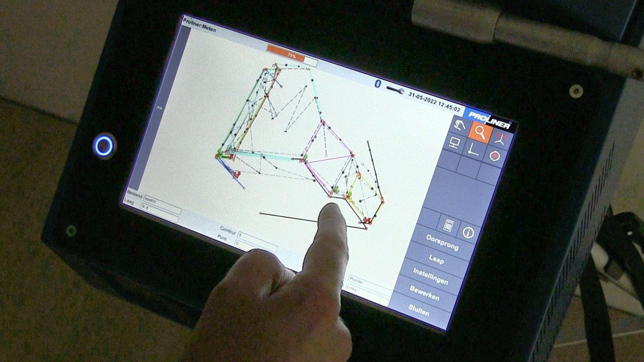 Prodim Projects - De professionele digitale meetservice van Prodim – Uw 2D of 3D project wordt snel en nauwkeurig ingemeten met de Proliner.