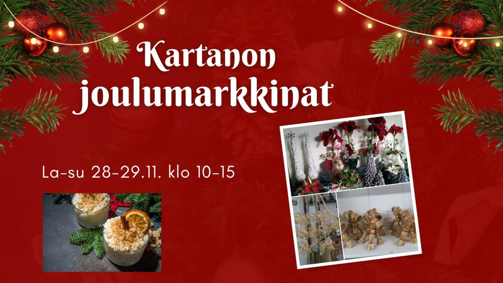 Kartanon joulumarkkinat
