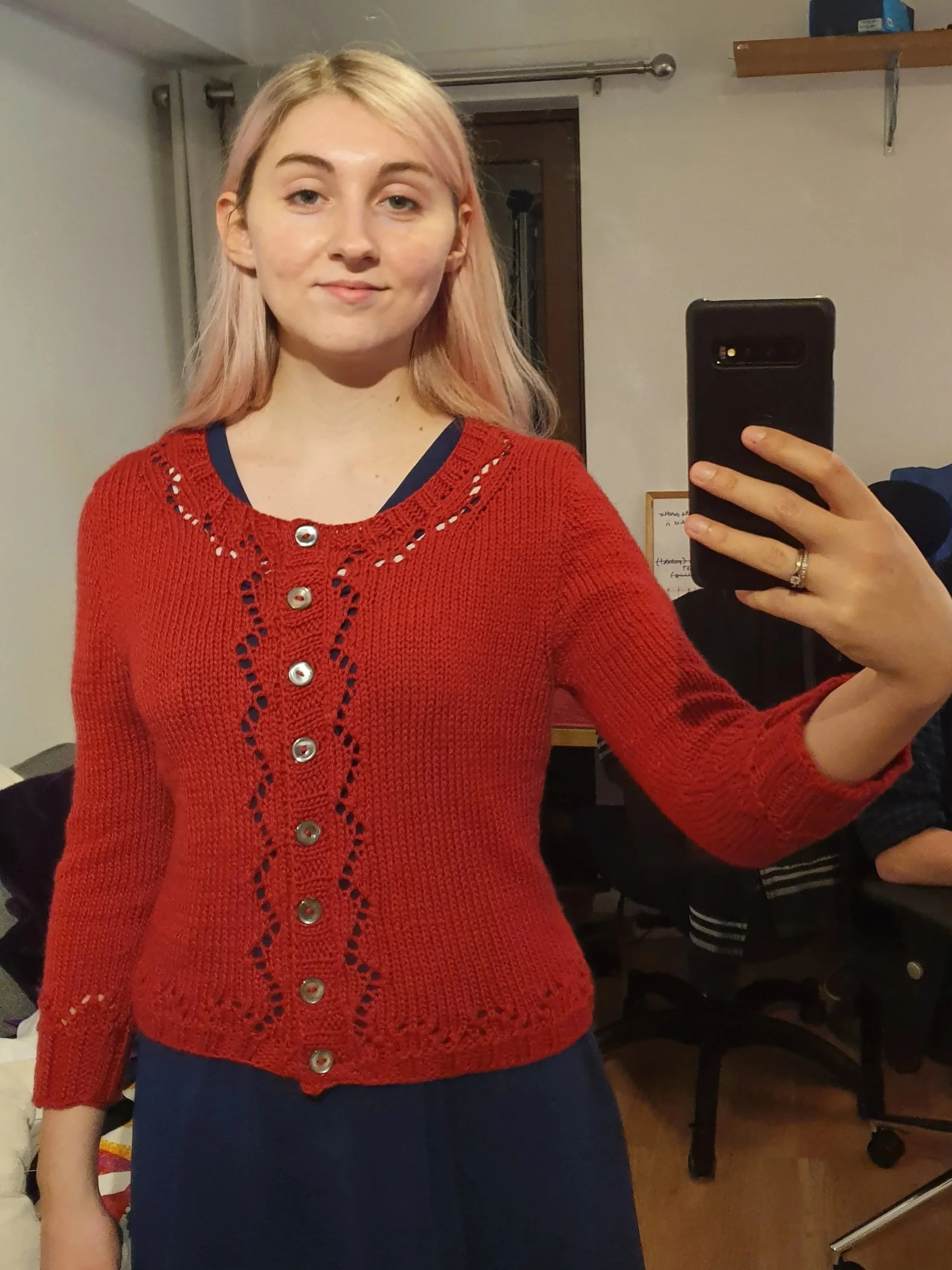 Pattern: Crumb cardigan by Andi Satterlund.