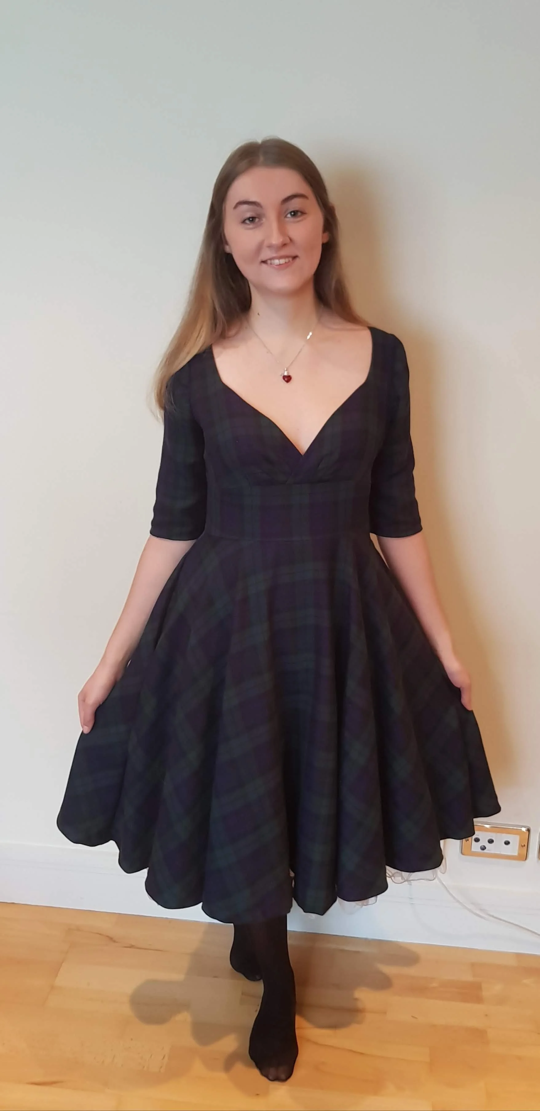 Pattern from Gertie's Ultimate Dress Book by Gretchen Hirsch.