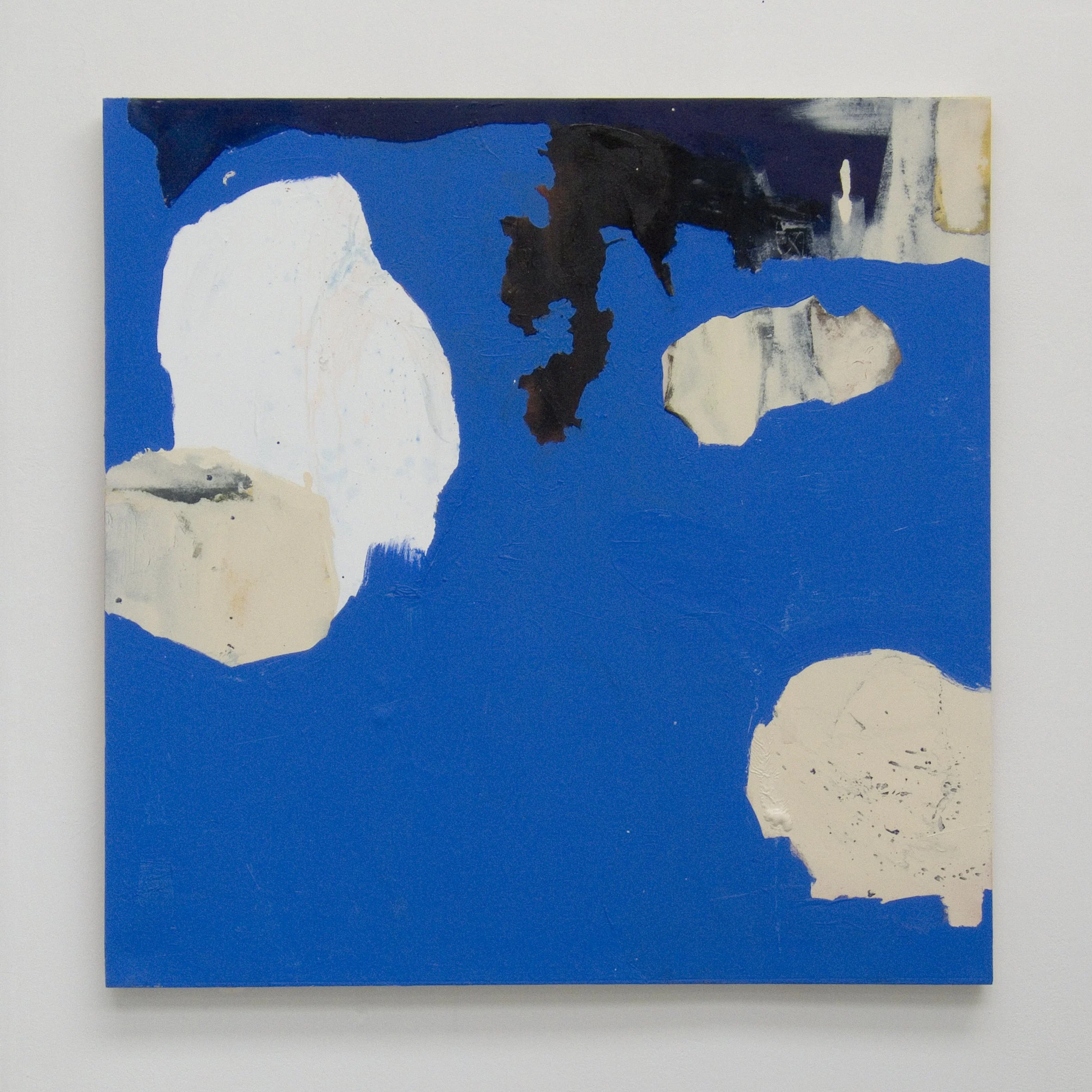 Untitled (Blue), 2007
Acrylic and household paint on canvas
150 x 150 cm