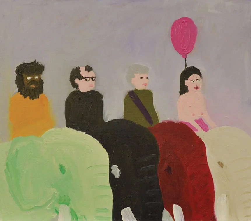 Four Mahouts, 2012
Oil on Board
30 x 33 cm
