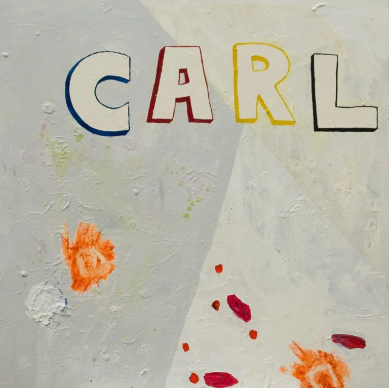 CARL, 2010
Oil and acrylic on board
122 x 122 cm