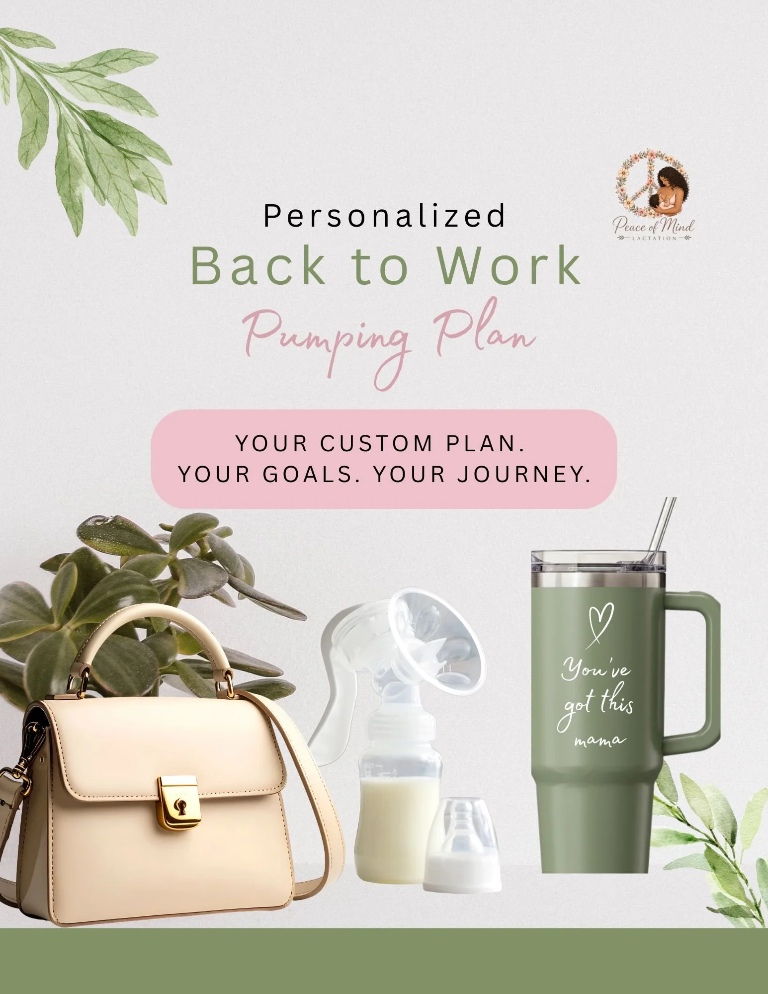 Personalized Back to Work Pumping Plan