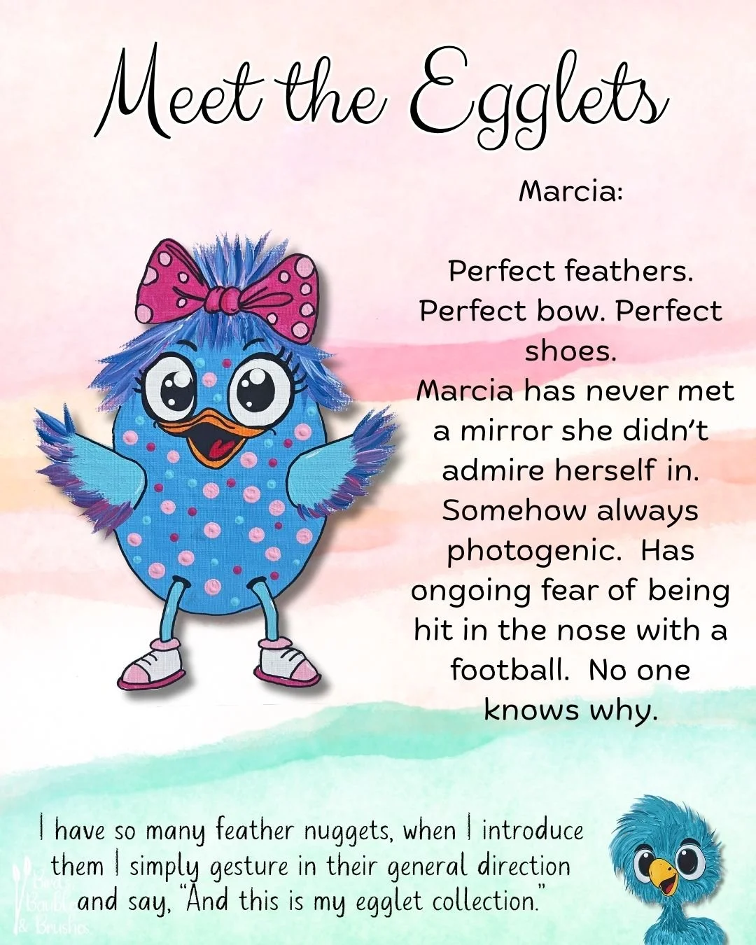 🐣 Meet Marcia 🐣