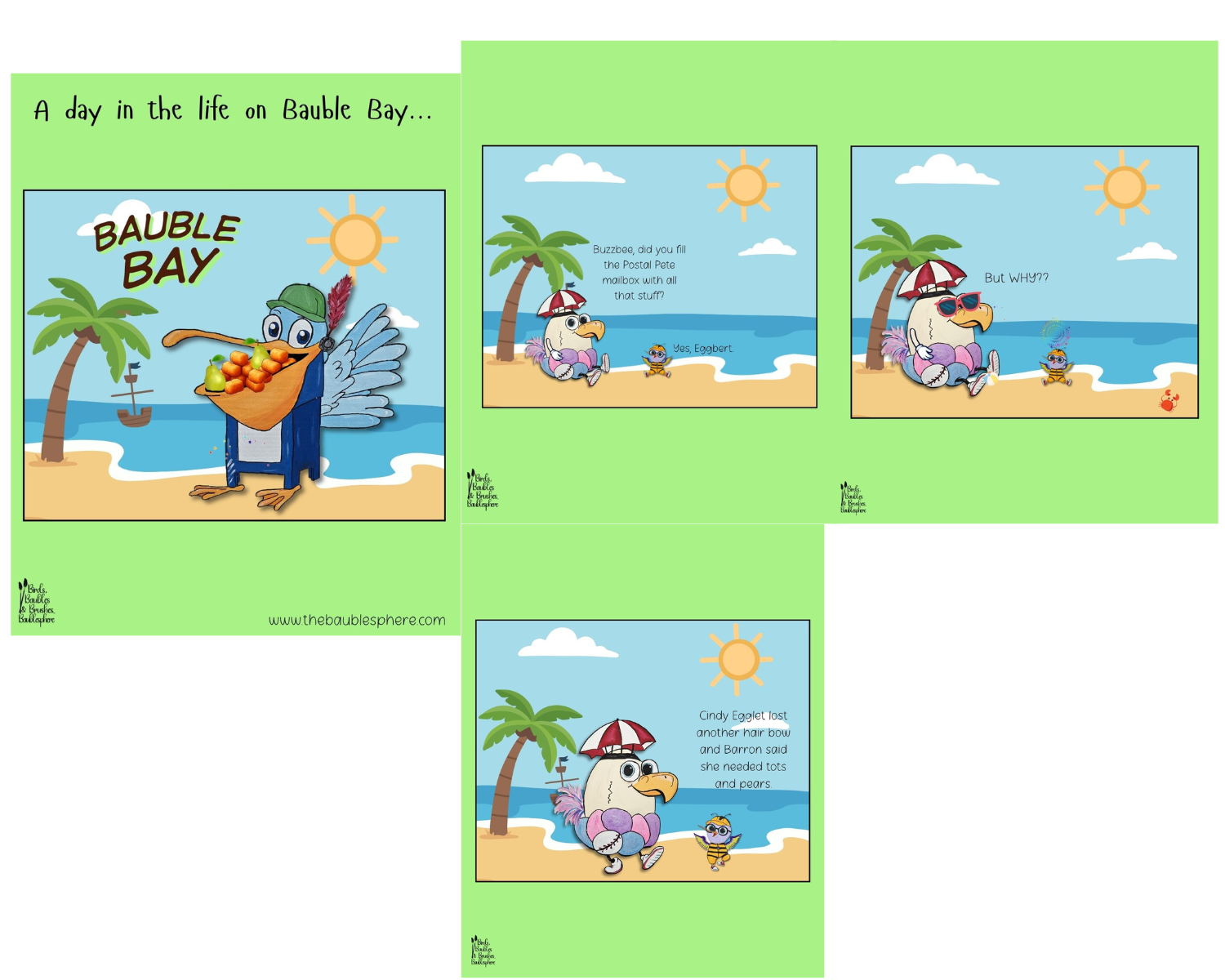 Postmaster Pelican Pete Receives Strange Post