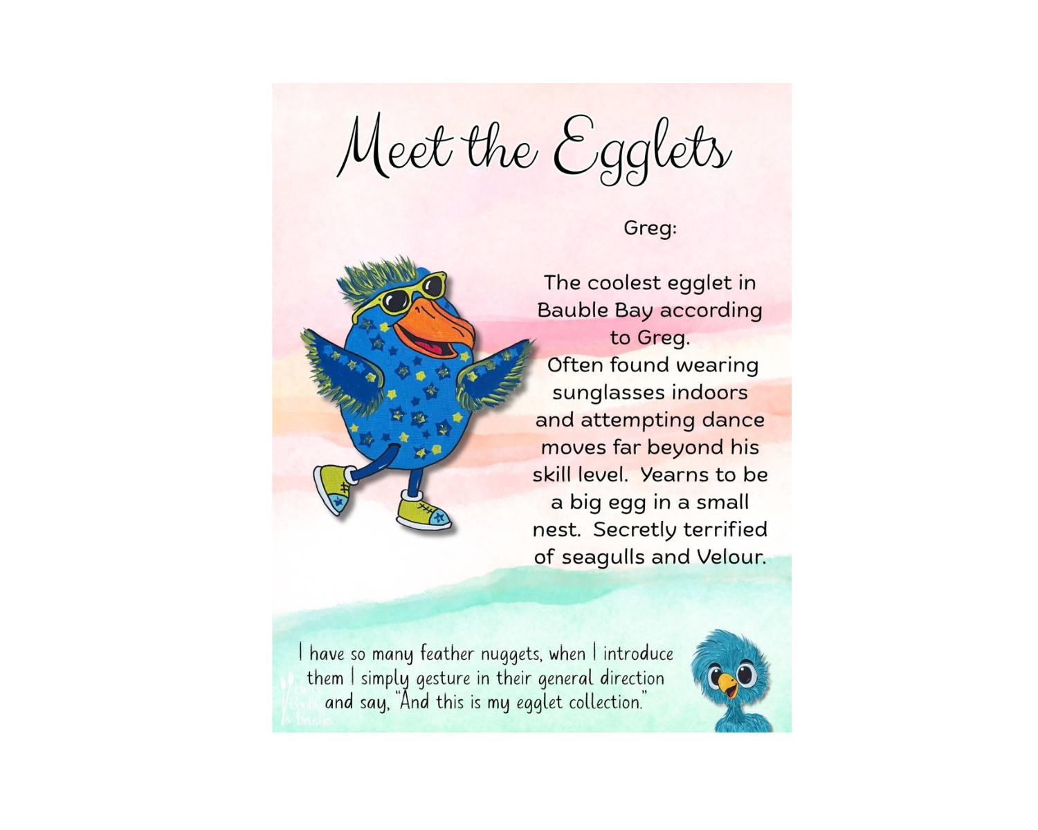 🐣 Meet Greg 🐣