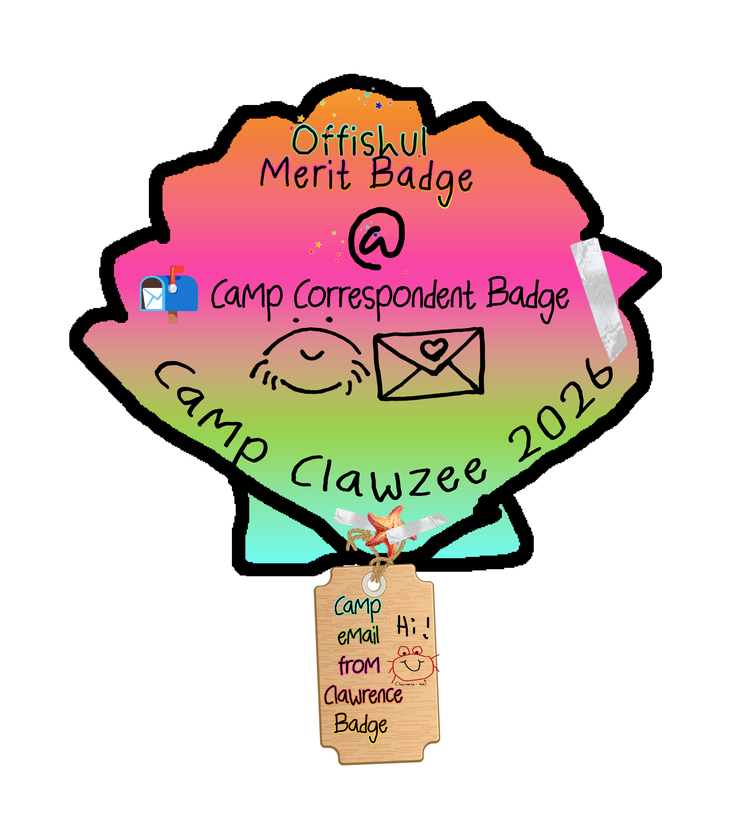 Camp Correspondence Merit Badge