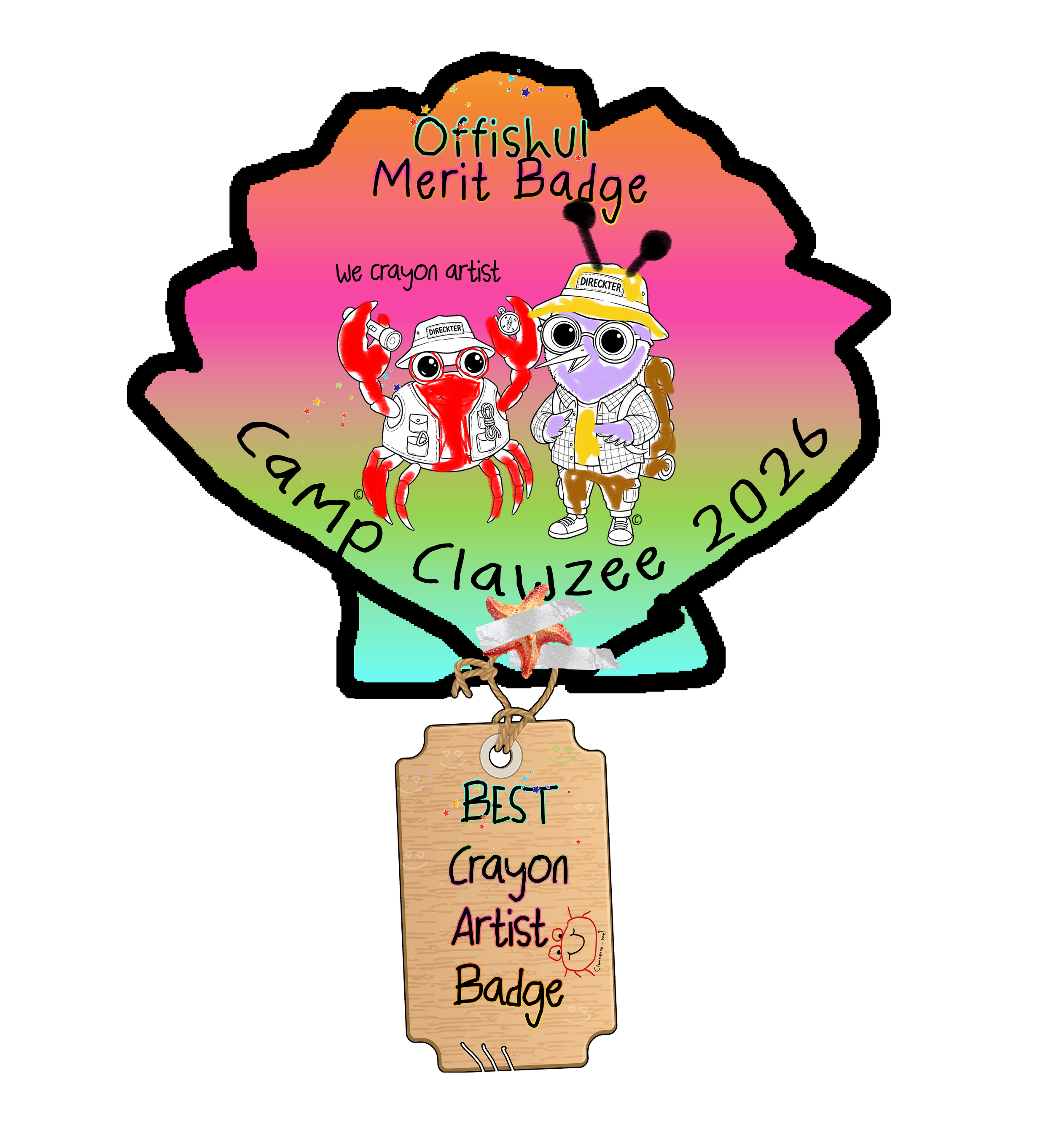 crayon artist badge.png