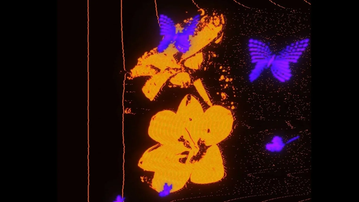 LIVE VISUAL FOR FLOWERS FOR DARYL
