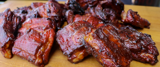 Pineapple Jerk Turkey Tips