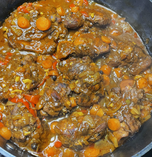 Brown Stewed Chicken