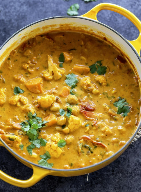 Curry Coconut Veggies