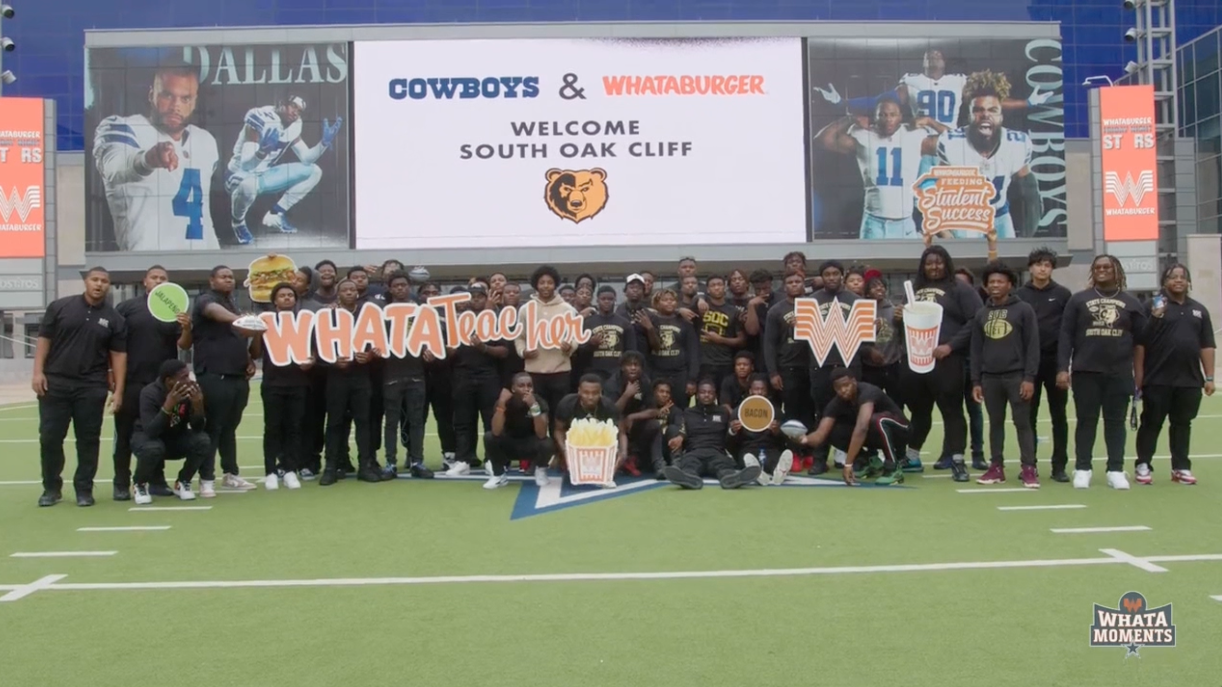Celebrating Champions With Whataburger