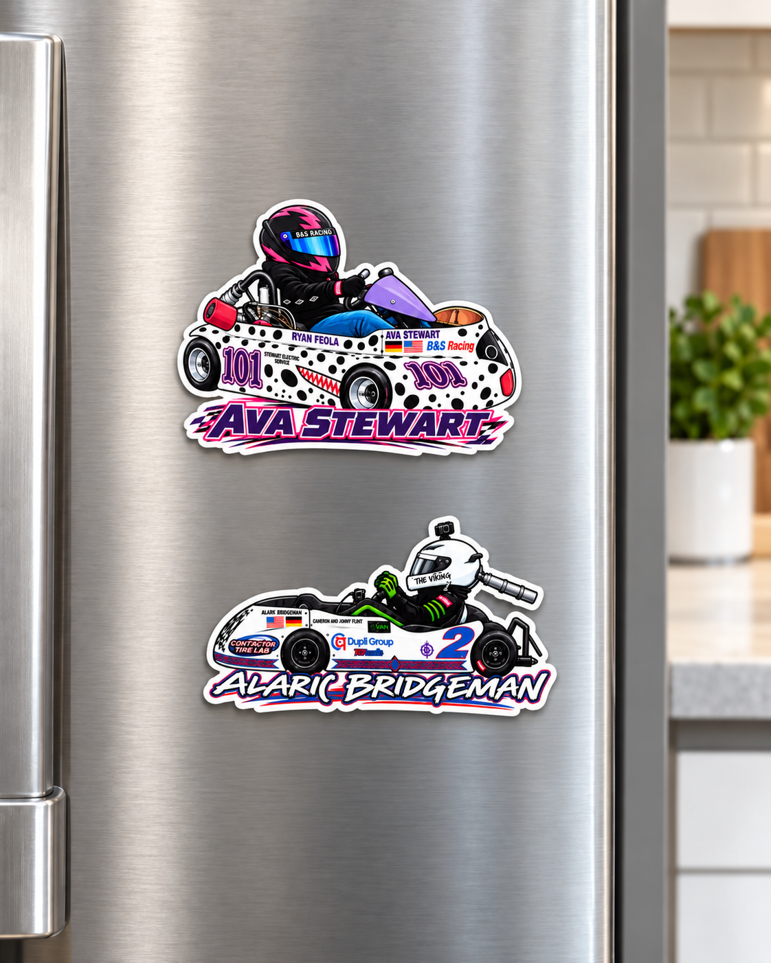 Custom Fridge & Toolbox Magnets