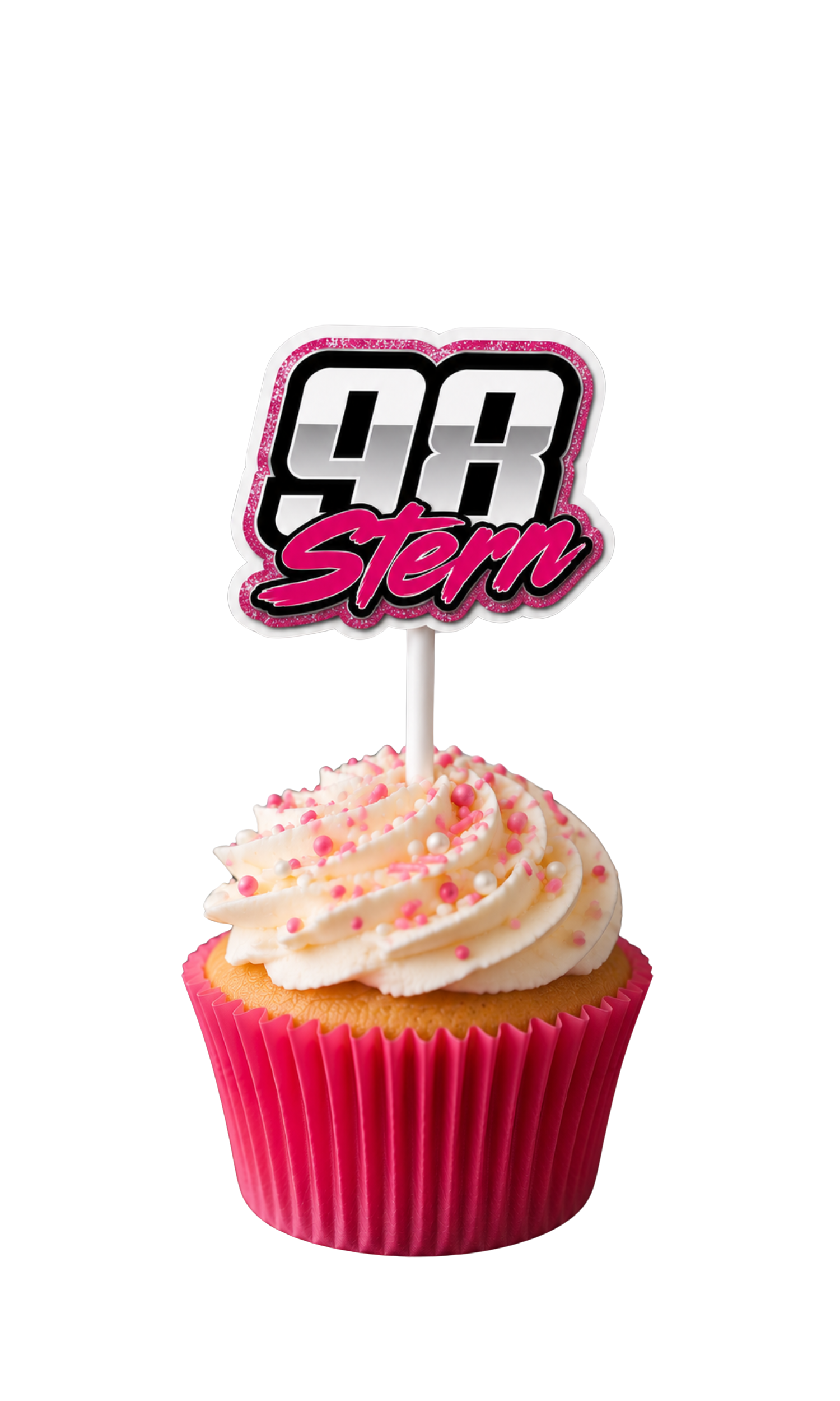 Custom 3-D Cupcake Topper