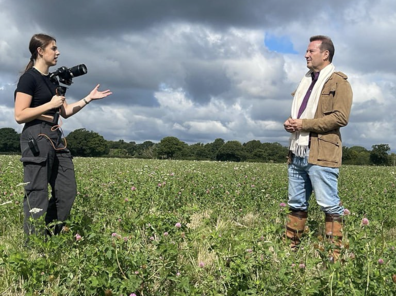 A BTS image of Wool Classics