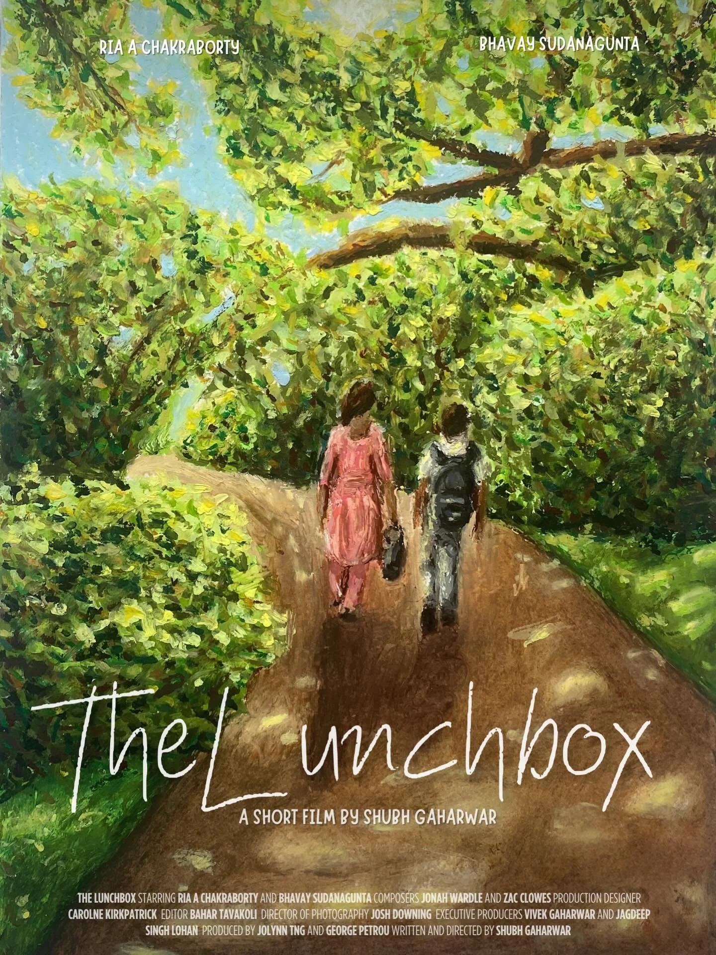We're excited to reveal the official poster for &lsquo;The Lunchbox&rsquo;, beautifully hand-drawn with oil pastels by @georgievincentart !