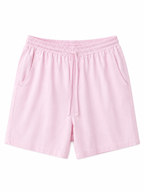 Leonardo Shorts - Pink & White