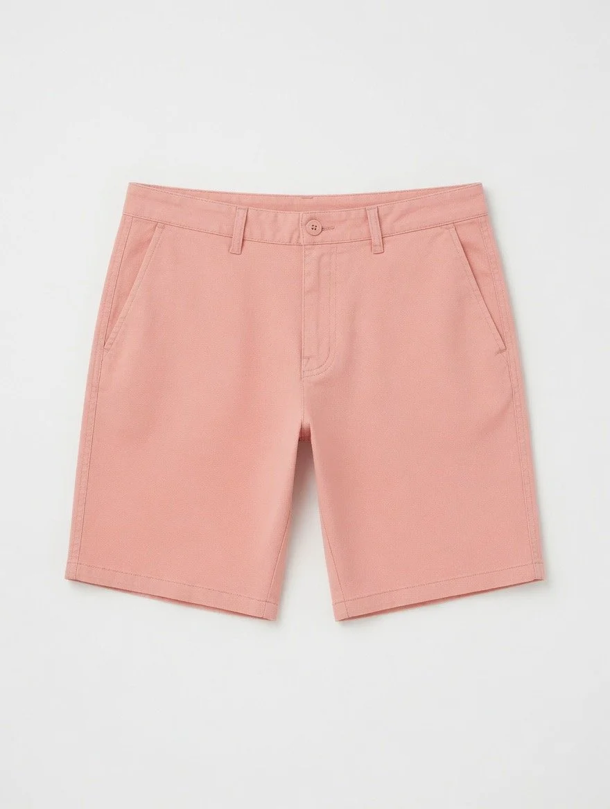 Men's Twill Summer Stretch 4 Pocket Chino Shorts