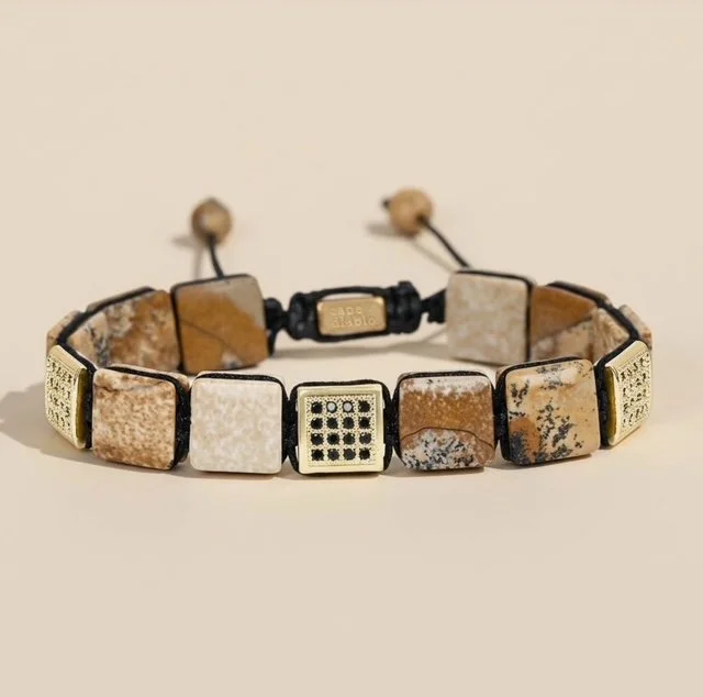Men's Picture Stone Bracelet