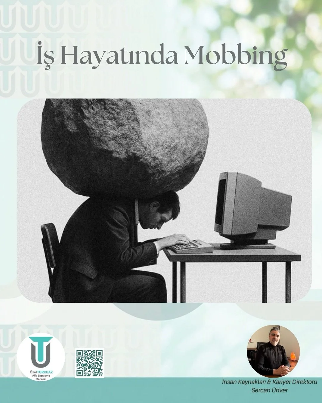 Bazı iş ortamlarında yorgunluk sadece iş y&uuml;k&uuml;nden değil, s&uuml;rekli hissedilen baskıdan ve g&ouml;r&uuml;nmeyen psikolojik y&uuml;klerden de kaynaklanır.

📍 Bireysel, Aile, &Ccedil;ocuk &amp; Ergen ve Kurumsal Danışmanlık
📞 Bilgi ve Ran