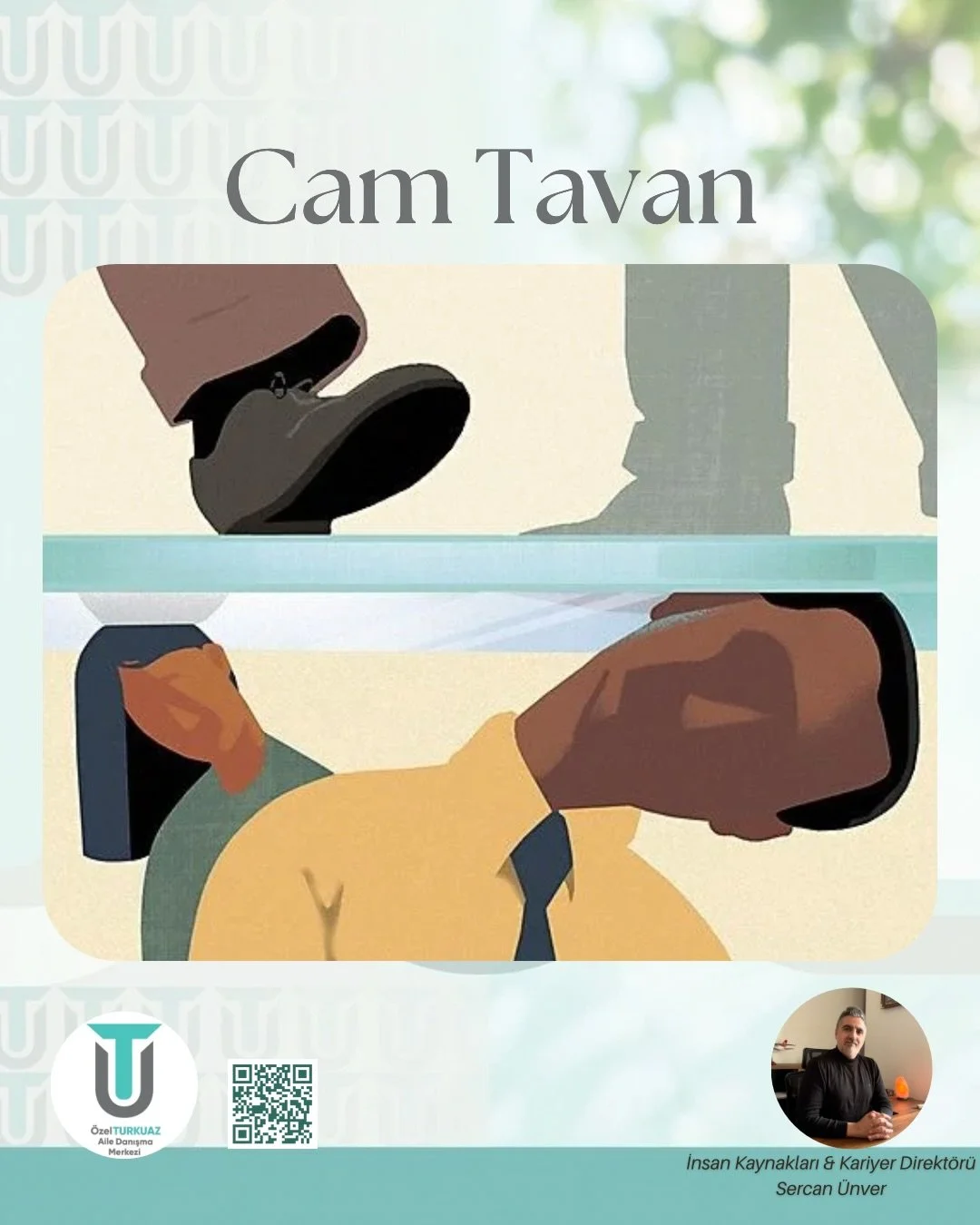 Cam tavanlar &ccedil;oğu zaman g&ouml;r&uuml;nmezdir&hellip; 
Kişinin potansiyelini, cesaretini ve ilerleyişini fark ettirmeden sınırlar. 
Fark etmek ise değişimin ilk adımıdır. ✨

Kendi yolunuzu g&uuml;&ccedil;lendirmek ve i&ccedil;sel engellerinizi
