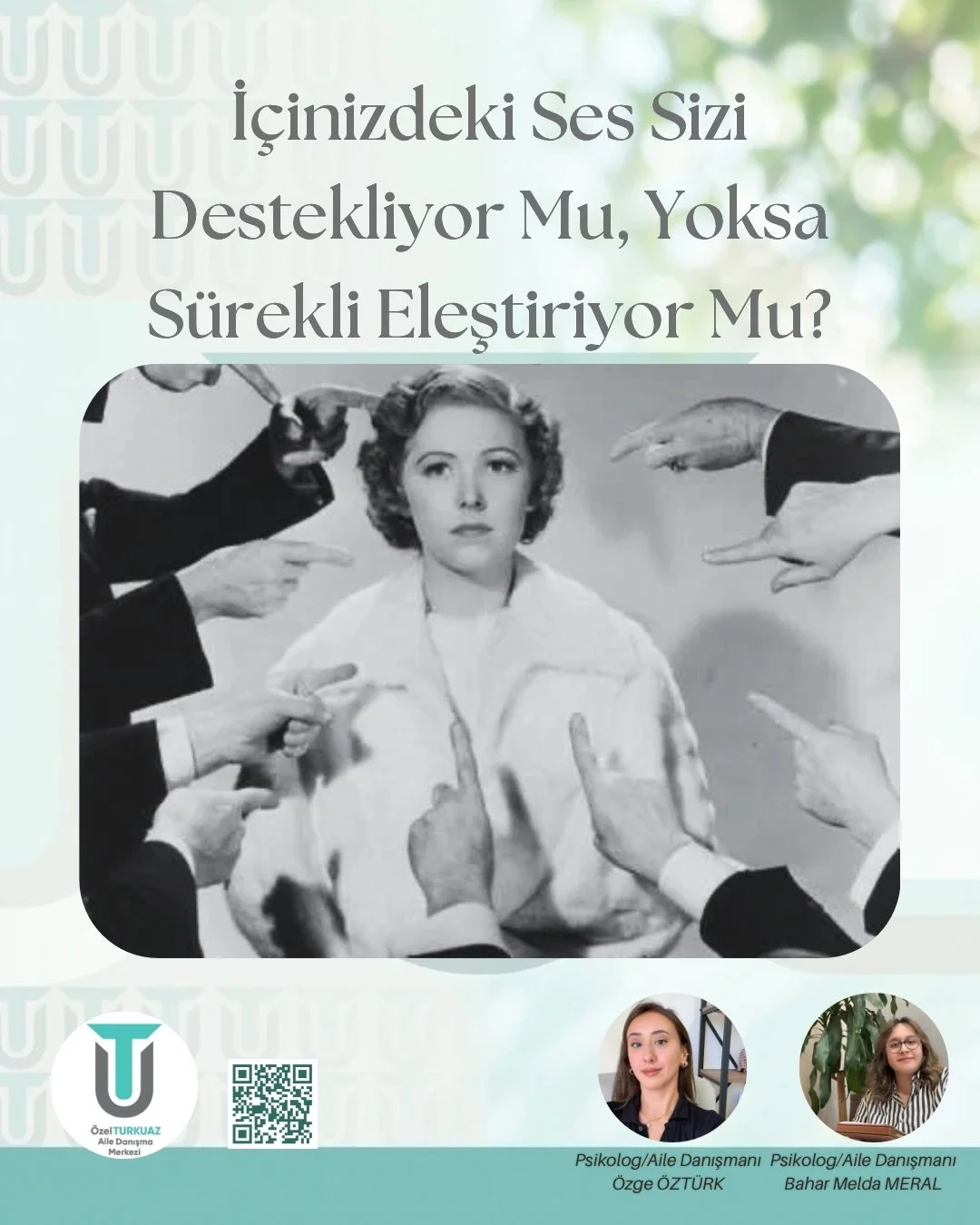 Kendimize s&ouml;ylediğimiz s&ouml;zler, kendimizle kurduğumuz ilişkinin bir yansımasıdır. 🌿

Cezalandırıcı i&ccedil; sesi fark etmek; kendimizi yargılamak yerine anlamaya ve daha sağlıklı bir i&ccedil; iletişim kurmaya atılan &ouml;nemli bir adımdı