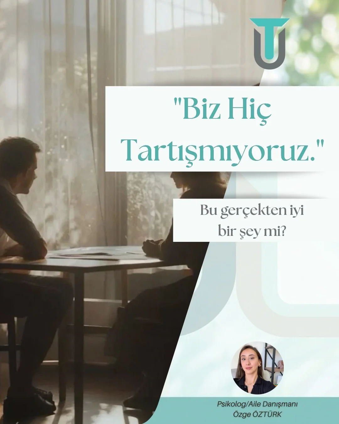 &ldquo;Biz hi&ccedil; tartışmıyoruz.&rdquo; c&uuml;mlesi &ccedil;oğu zaman sağlıklı bir ilişkinin g&ouml;stergesi olarak d&uuml;ş&uuml;n&uuml;l&uuml;r. Ancak sağlıklı ilişkiler, hi&ccedil; &ccedil;atışma yaşanmayan ilişkiler değildir.

&Ouml;nemli ol