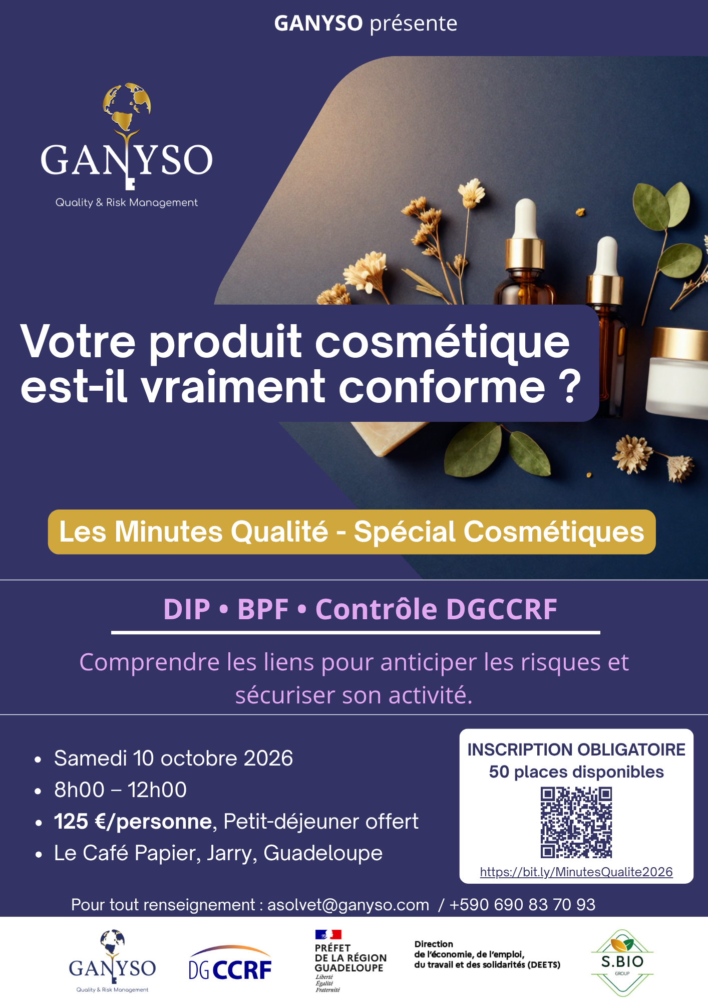 Les Minutes Qualité - Spécial Cosmétiques