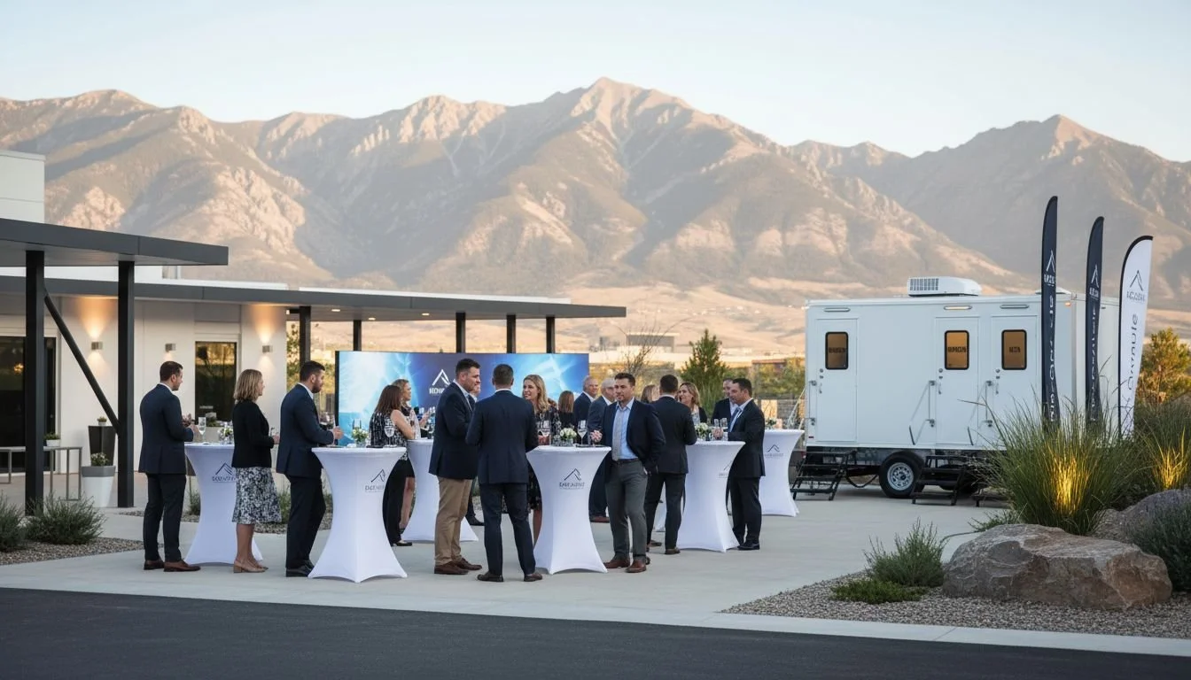 Restroom Trailer Rentals the Wasatch Front.