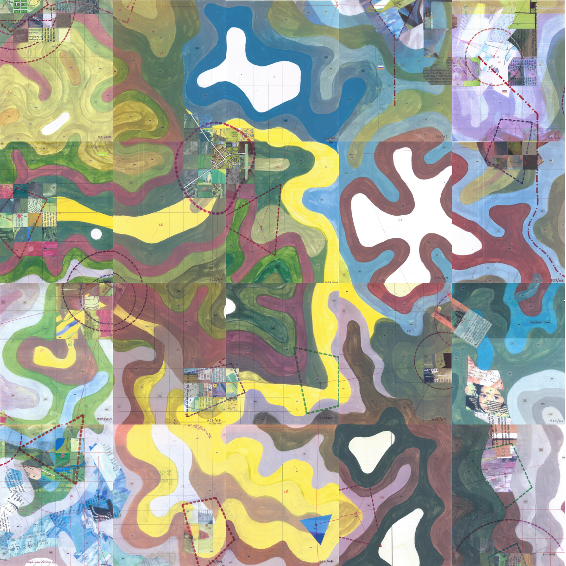 Jerry Gretzinger, Jerry's Map: Exhibition Set 1: Section G.15