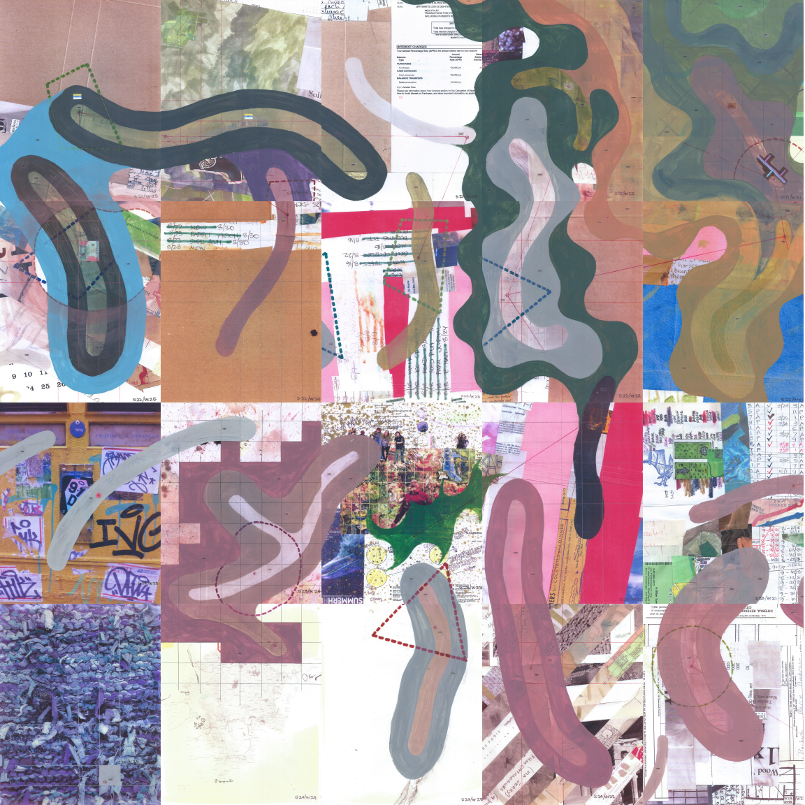 Jerry Gretzinger, Jerry's Map: Exhibition Set 1: Section D.15
