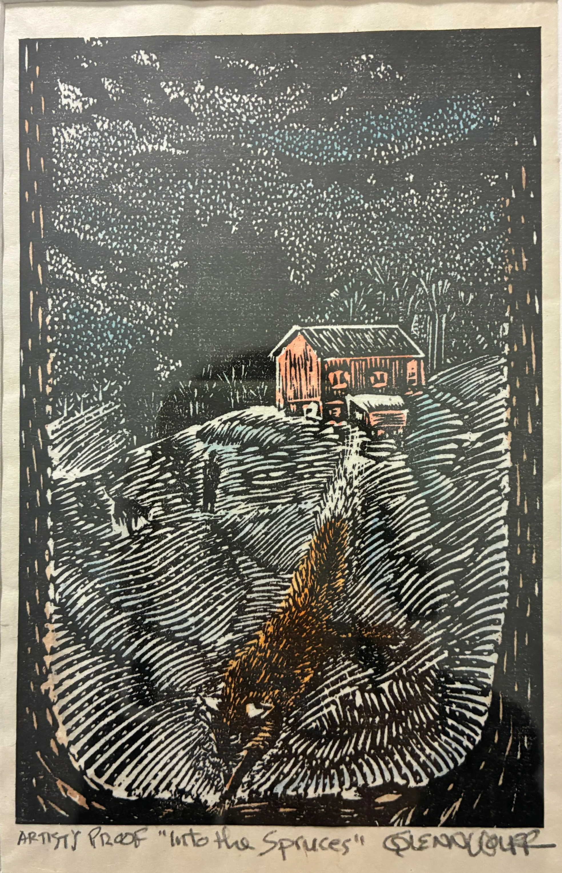 GLENN WOLFF, Into the Spruces