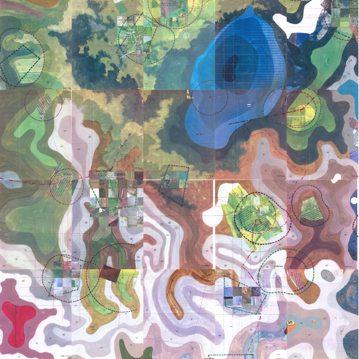 Jerry Gretzinger, Jerry's Map: Exhibition Set 1: Section H.15