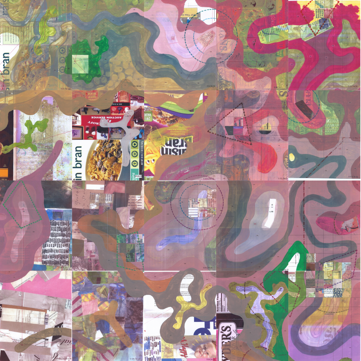 Jerry Gretzinger, Jerry's Map: Exhibition Set 1: Section E.15
