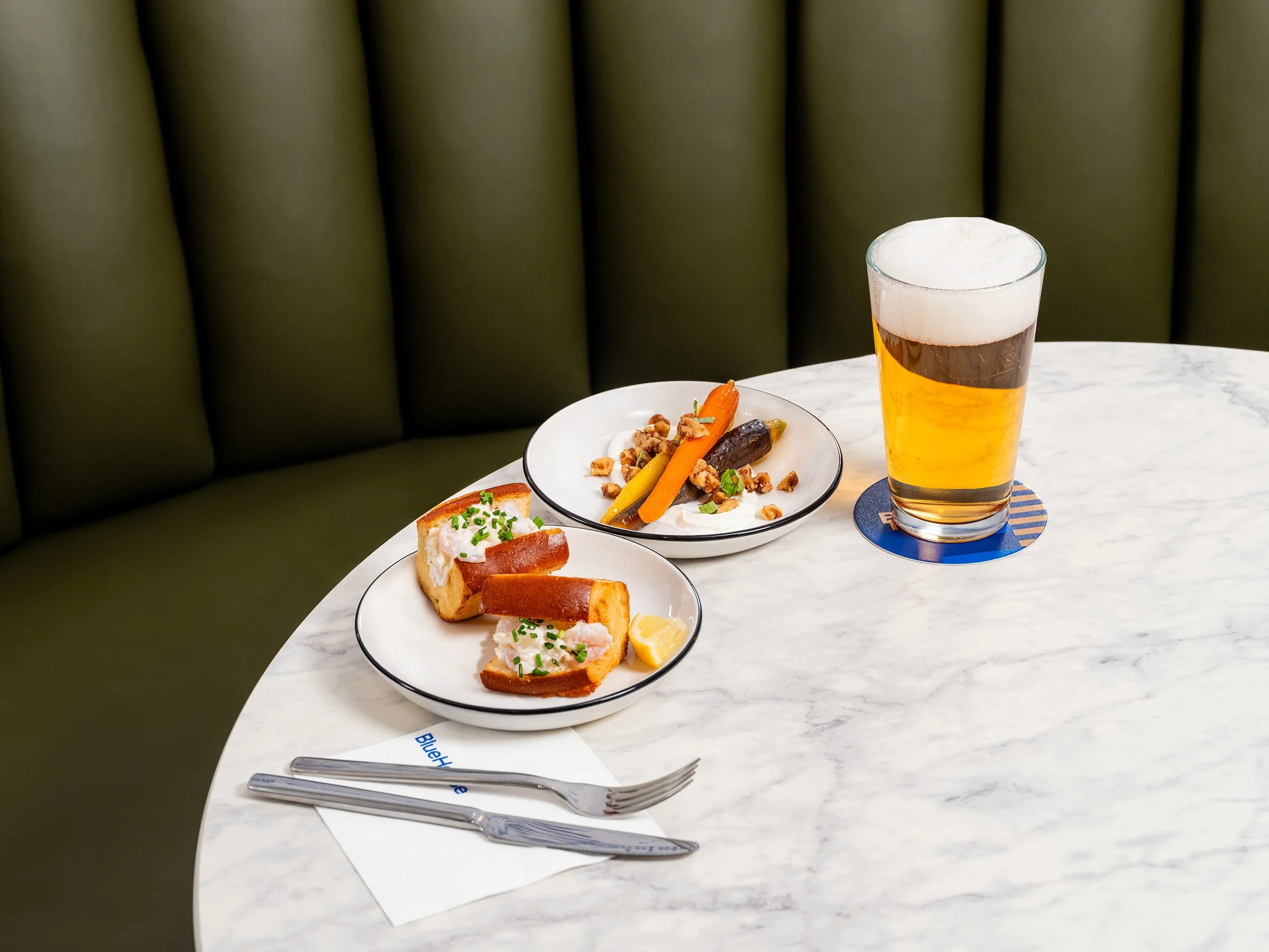 JetBlue BlueHouse Boston Food Lobster Roll Carrots Beer LR_.jpg