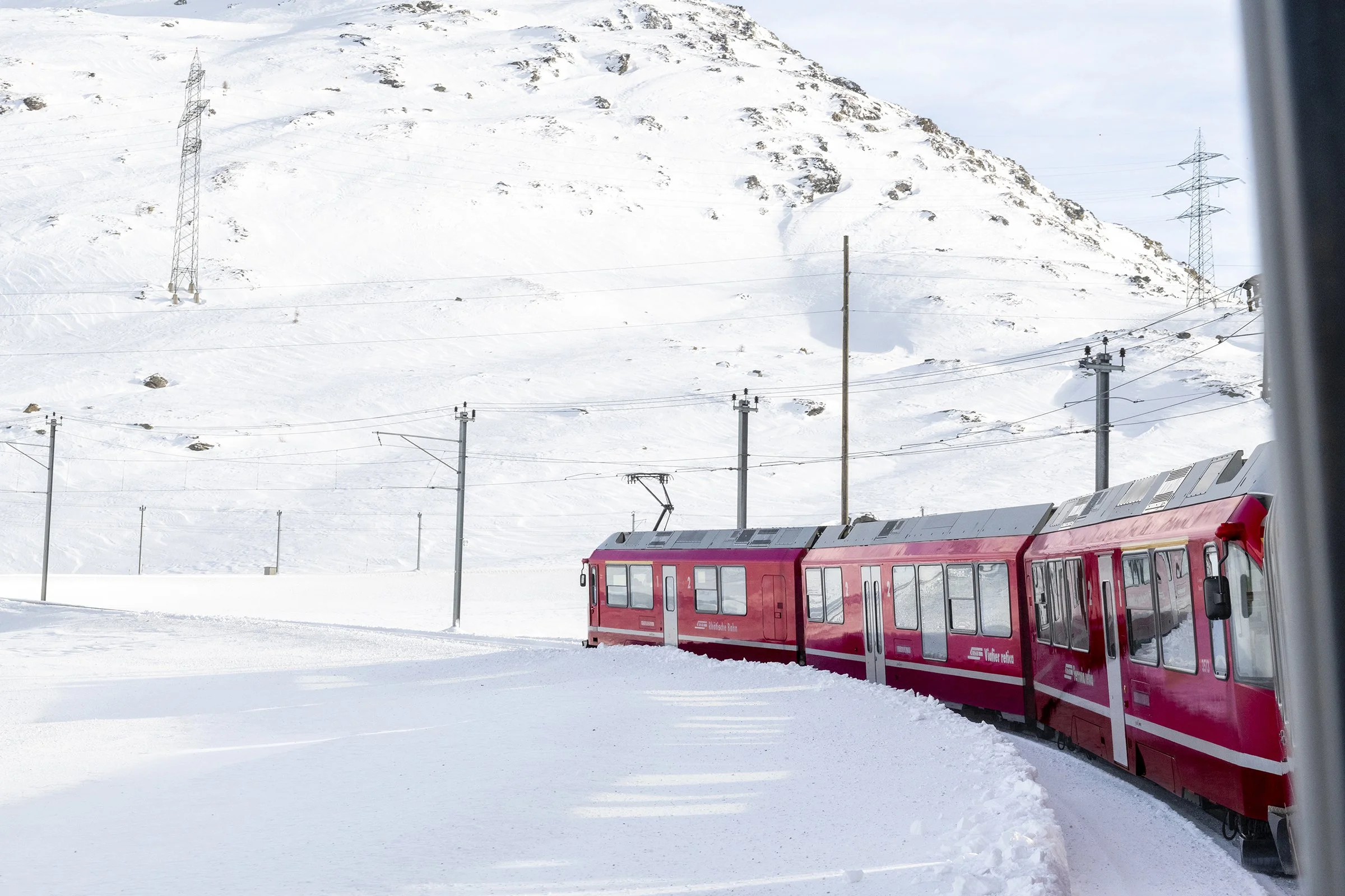 Bernina Express-1 Switzerland Alps Train Rail Travel Snow Landscape.jpg
