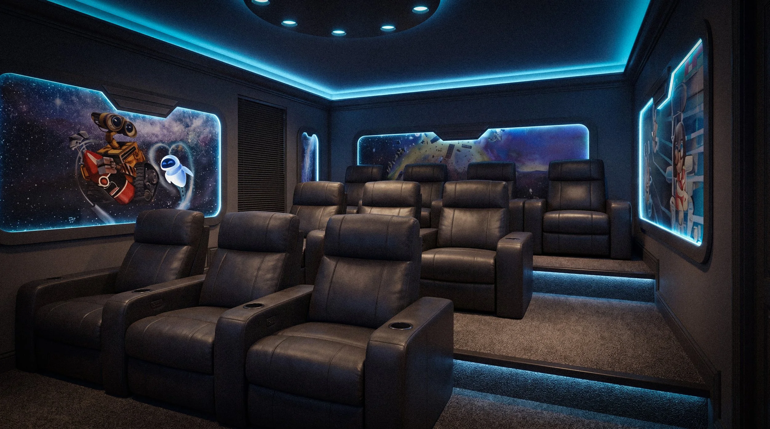 MEDIA THEMED ROOMS