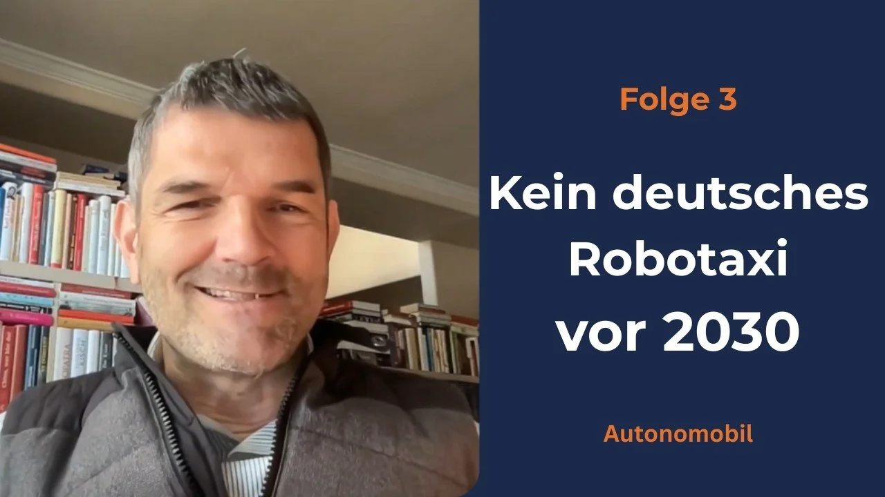 Kein deutsches Robotaxi vor 2030