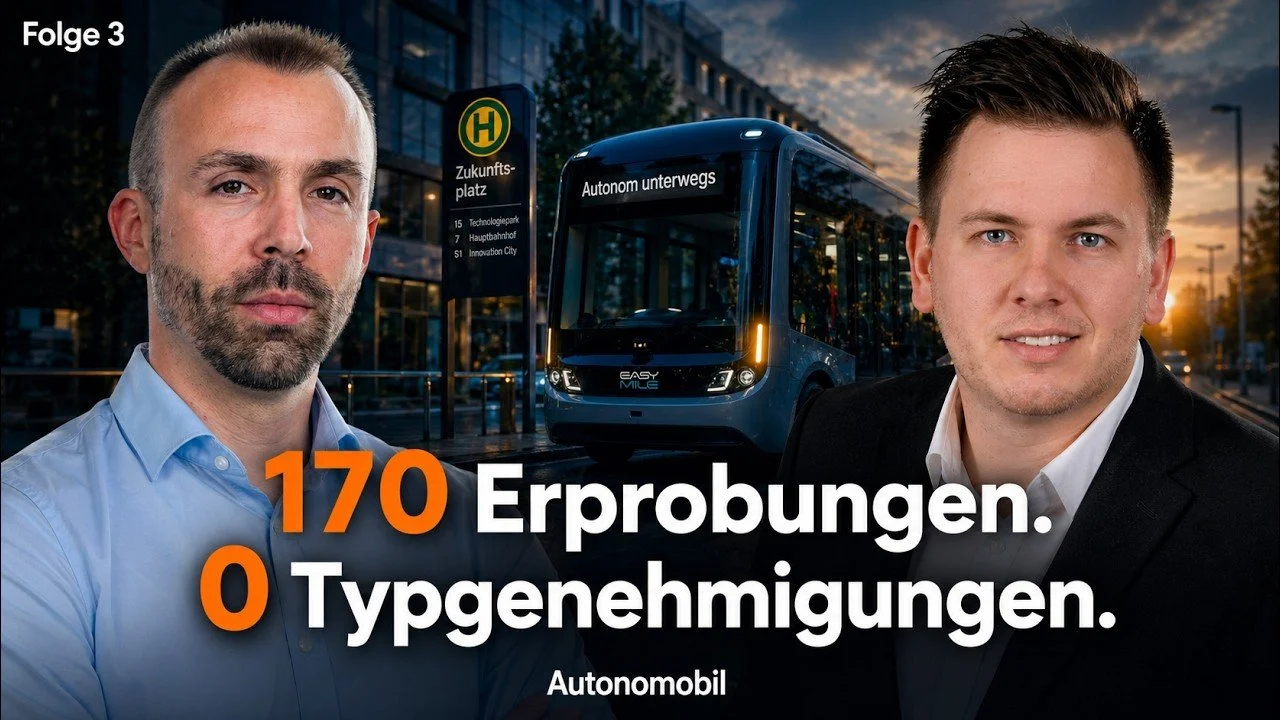 170 Erprobungsgenehmigungen — aber 0 Typgenehmigungen | Jan Brandstetter, VDV