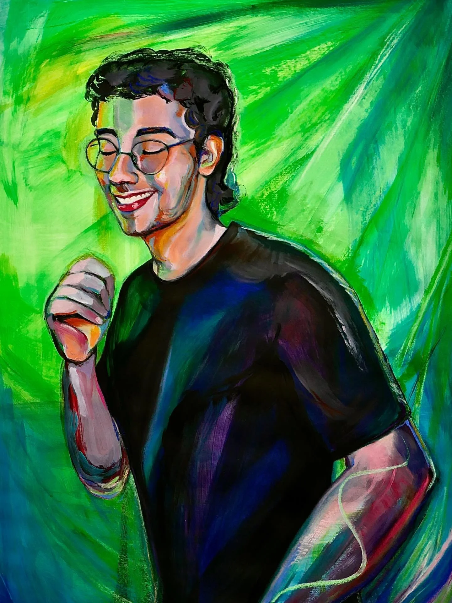 birthday boy!!!
🪲📗🧑&zwj;🎤
🏄🏻&zwj;♂️
Acrylique, gouache et pastels sur papier
70x100cm
Nov 25