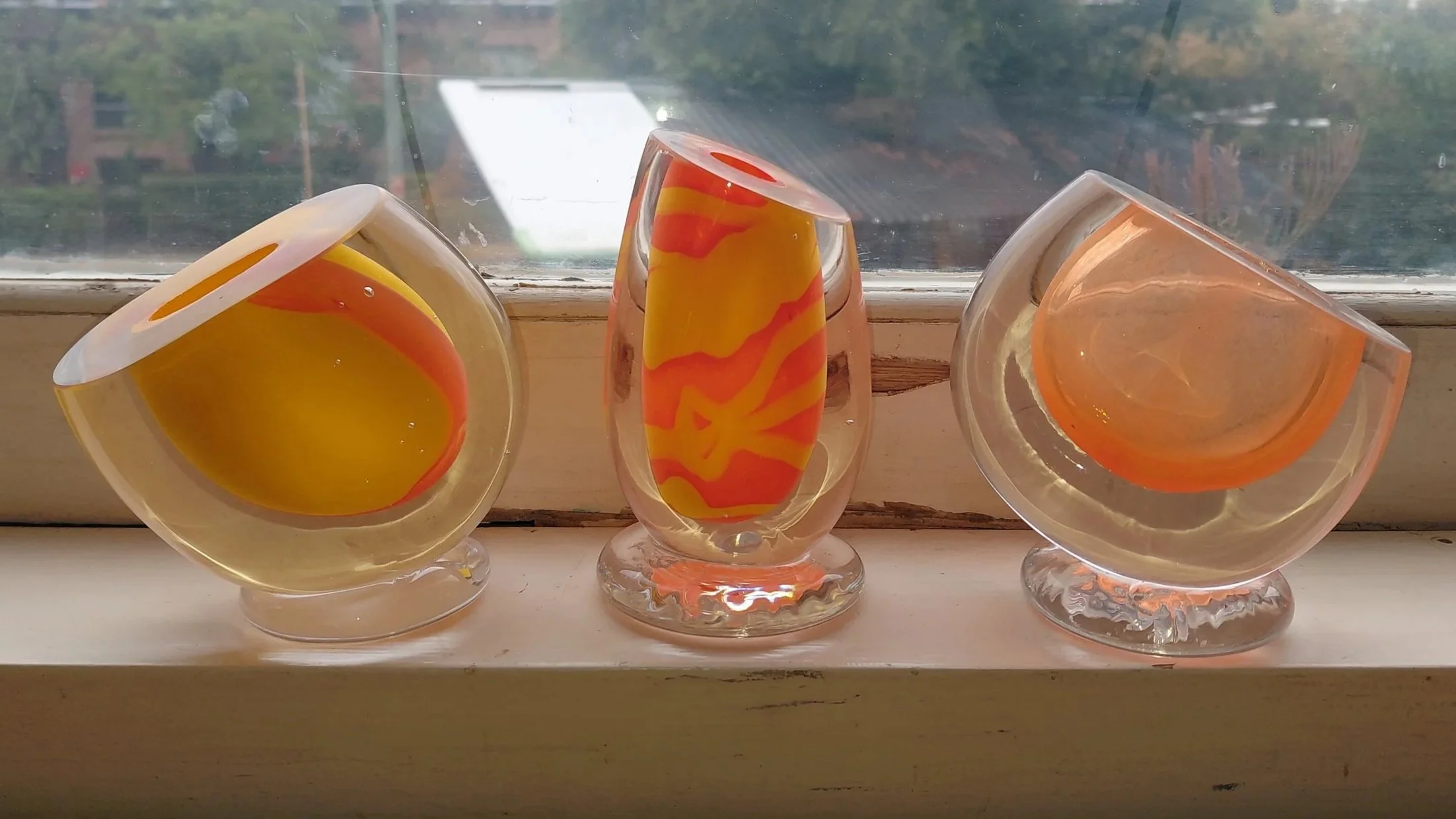 Historical Endurance: An Italian-Australian Story (The Black Hand). 2025. Blown Glass