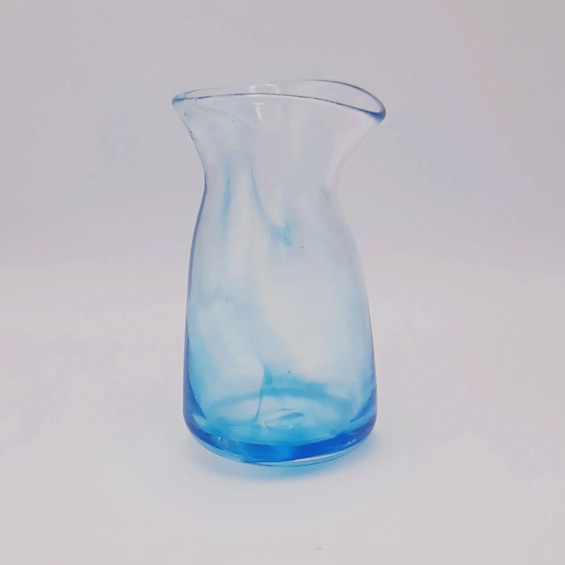 Ocean Twisted Jug. 2025. Blown Glass 