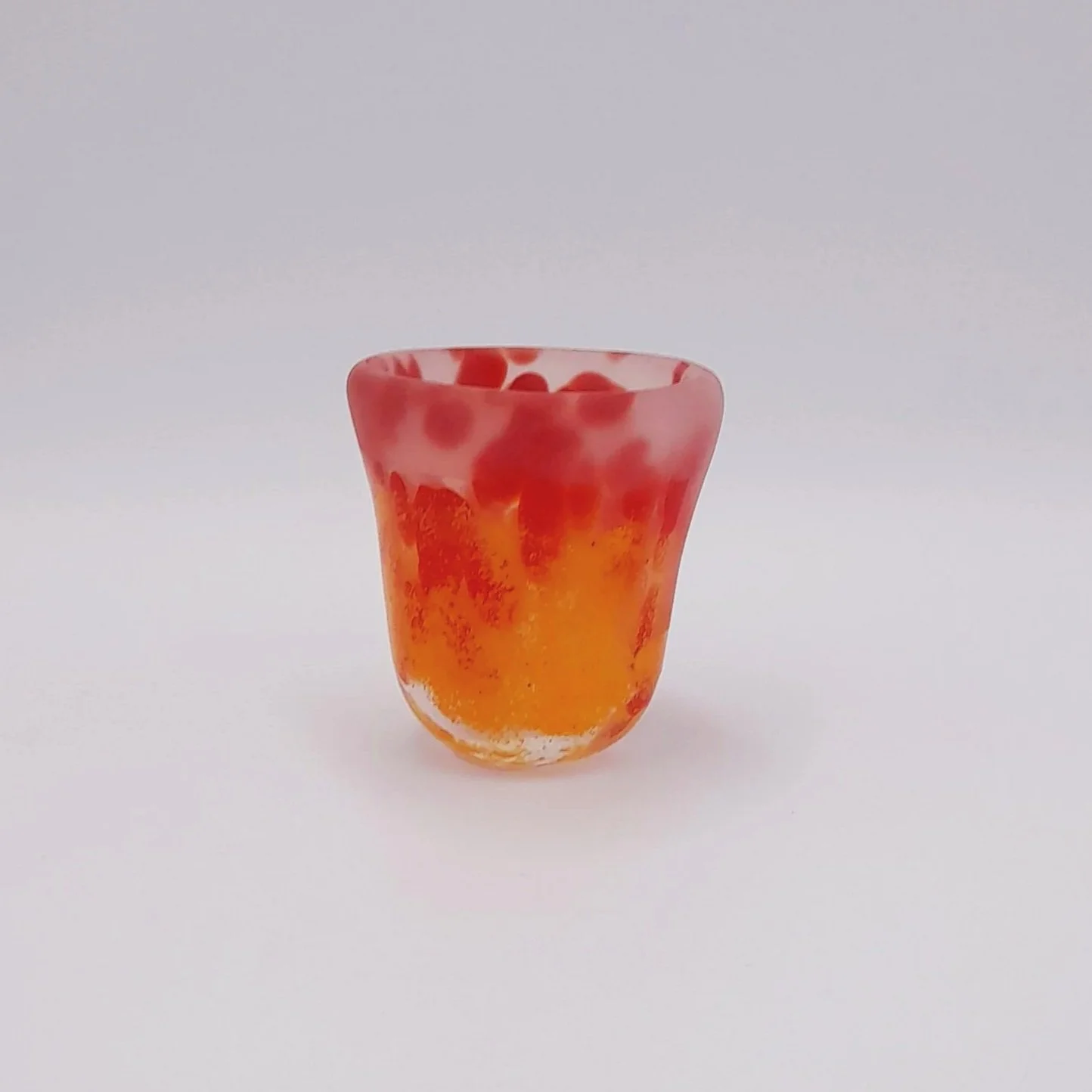 L'uva, la canna e il bicchiere (The Grape, The Cane, and The Glass). Blown and Sandblasted Glass 2024
