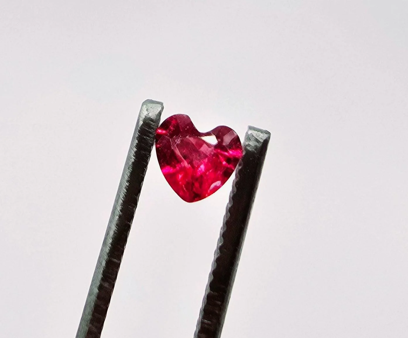Heart Cut Ruby 0.20 carat
