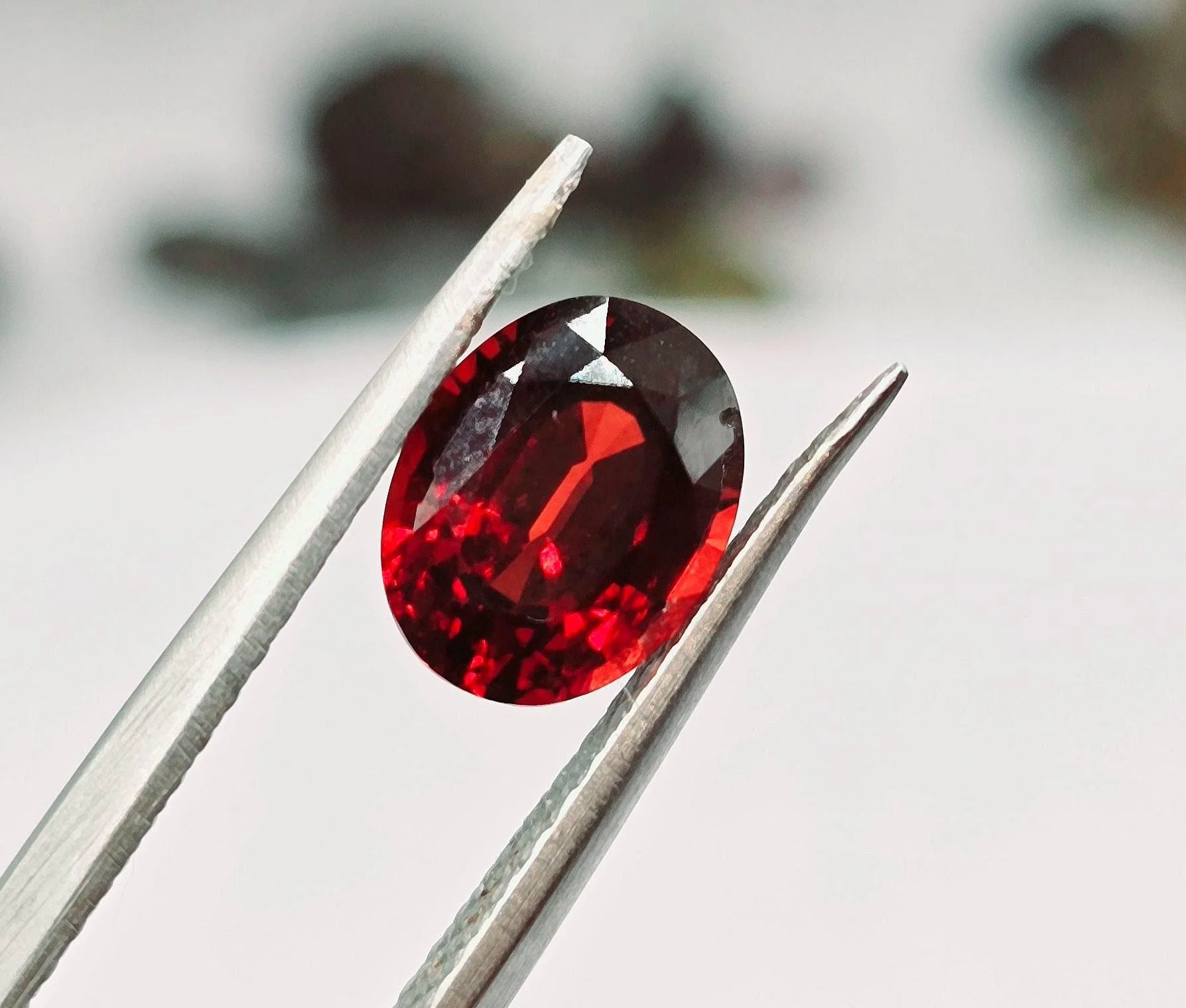 Orange Red Spessartite Garnet 3.07 carats